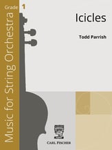 Icicles Orchestra sheet music cover